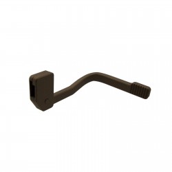 AR-15 Extended Aluminum Bolt Catch Lever- Cerakote BURNT BRONZE